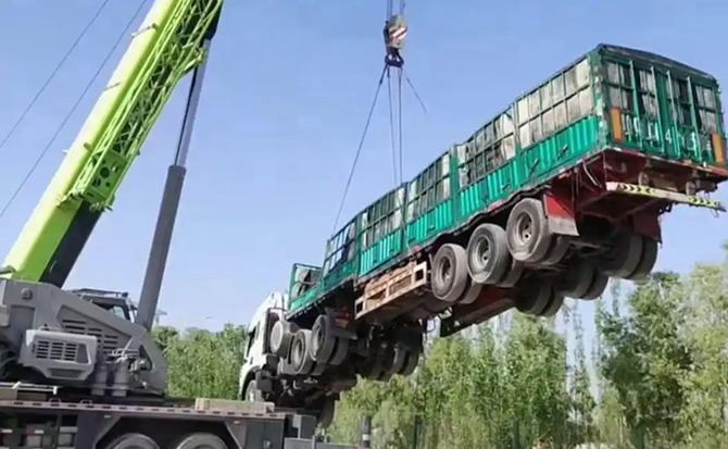 溧阳道路脱困救援案例